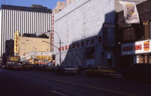 E. 86th St. showing corner of 3rd Ave., Jan. 1985     